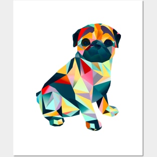 Pug Molly Mops Posters and Art